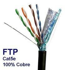 Cable FTP CAT5E 100% COBRE